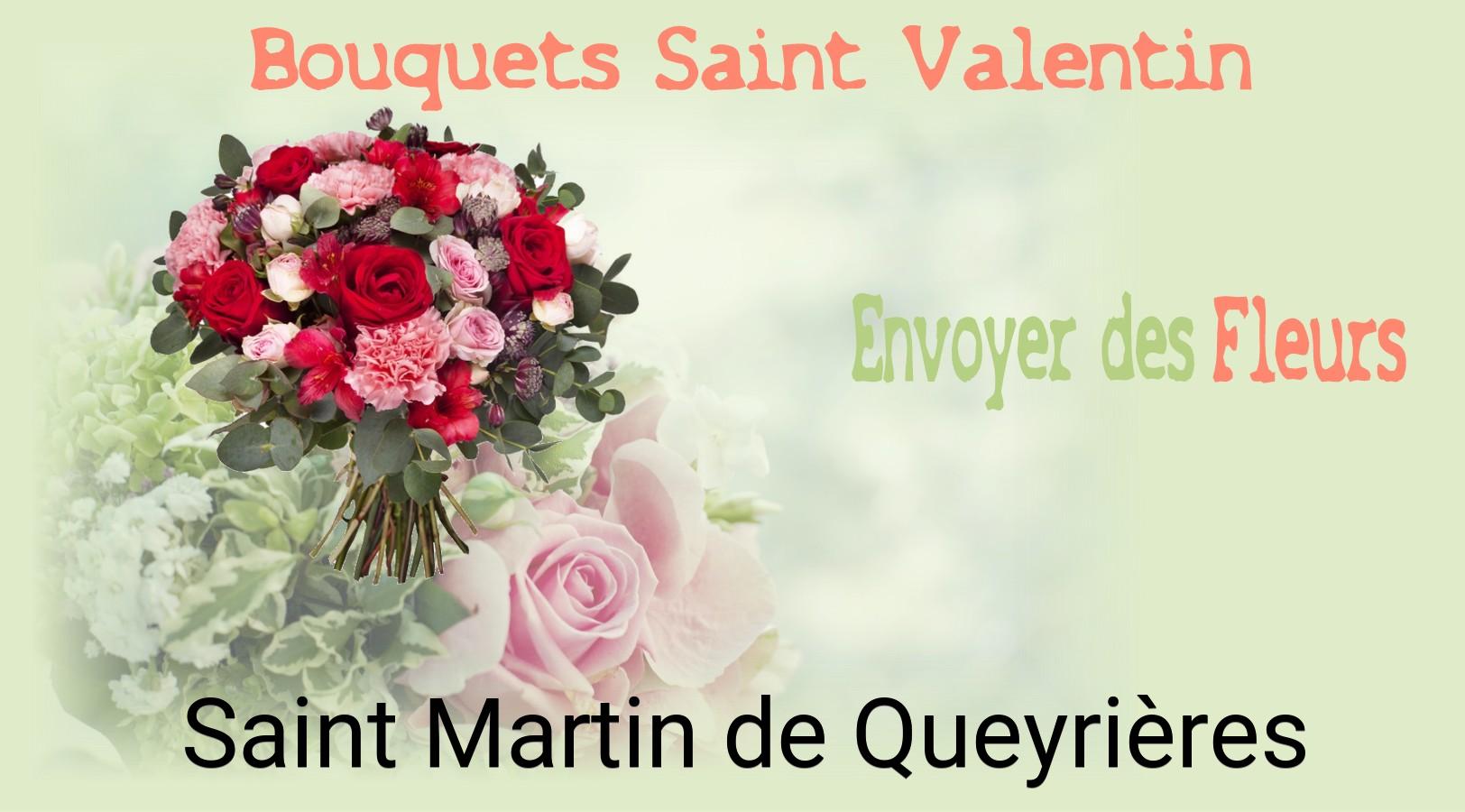 Roses de Saint-Valentin livrées à Saint-Martin-de-Queyrières